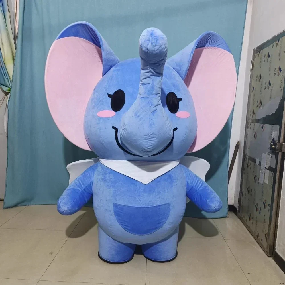 Event & Party Supply - 巨大なエレファントの着ぐるみ。大人用。パーティー、イベント、商業プロモーション、パフォーマンスなどに最適な、ダンボをモチーフにしたコスチューム。
