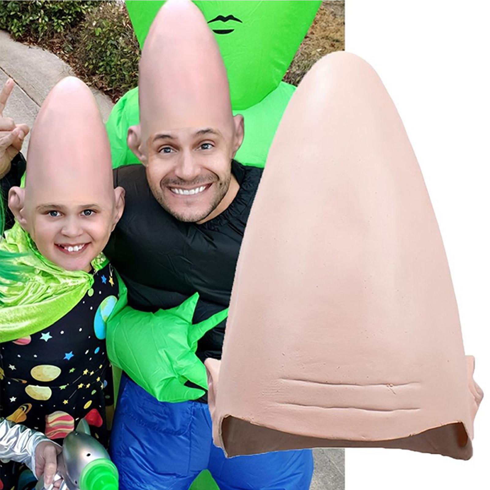 ハロウィン エイリアンコーン ハゲ頭エイリアン ラテックスコ - Party Hat Cone のレビューと価格