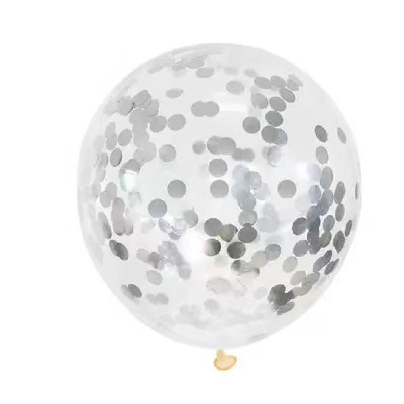 42 個シルバーブラックホワイト紙吹雪ラテックス風船ハッピー - Balloon Pump Hand のレビューと価格