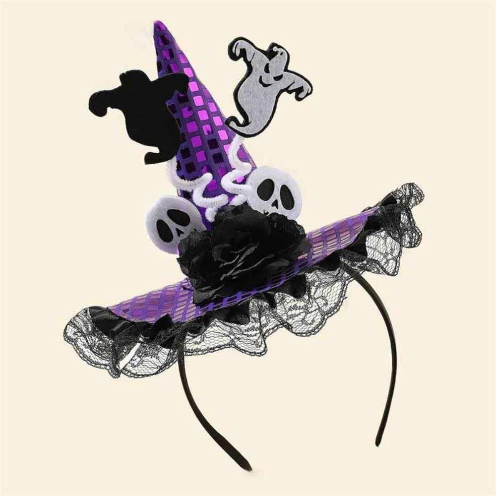 スパイダーハロウィンウィッチハットヘッドバンド パンプキンス - Party Hat Cone のレビューと価格